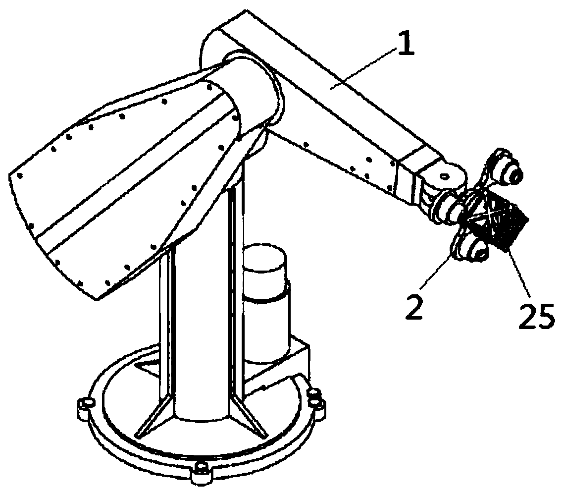 Industrial robot rigidity identification system based on six-dimensional virtual joint model and identification method of industrial robot rigidity identification system