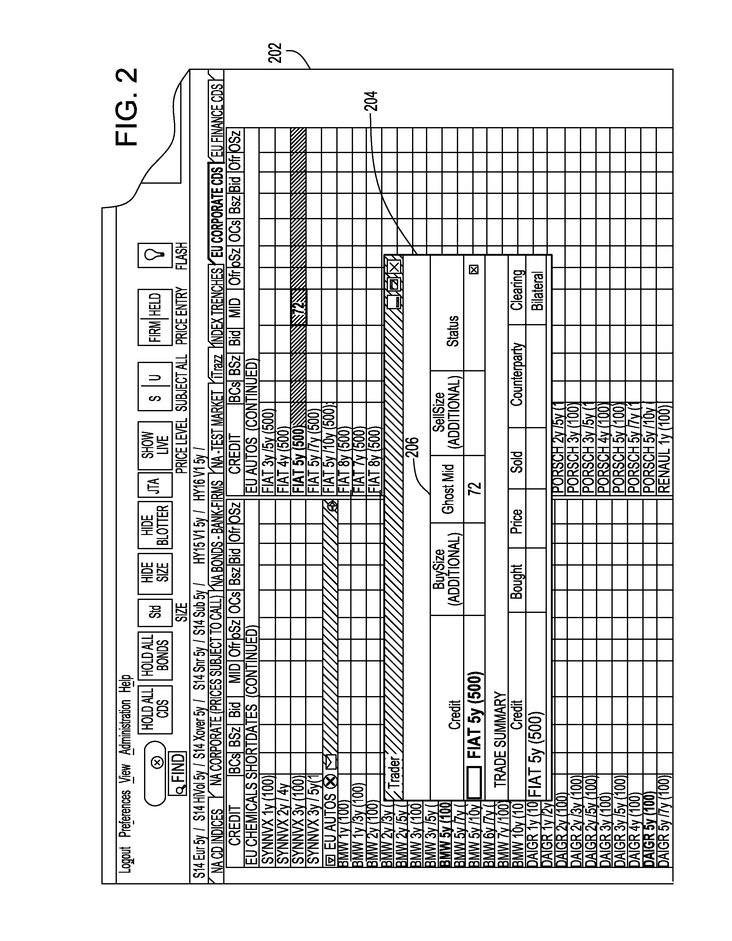 Systems and methods for generating, updating and throttling non-tradable financial instrument prices