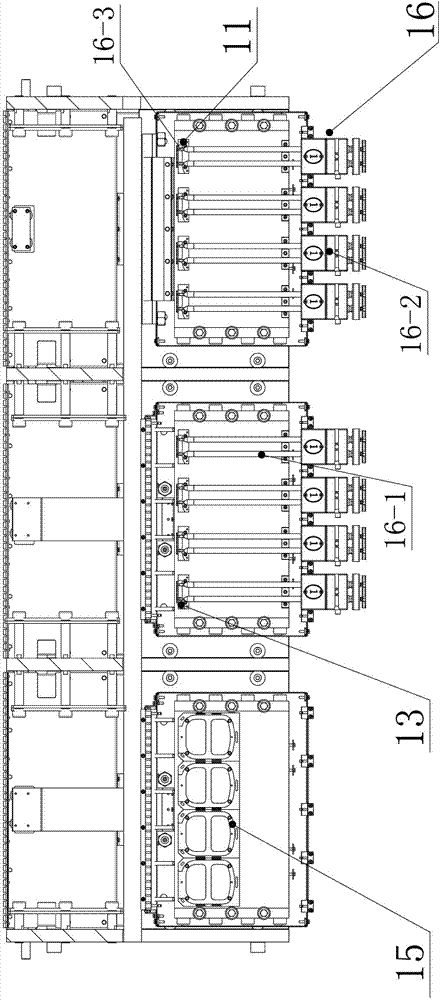 Three-position bag welding mechanism