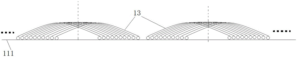 Flannel fabric strip cutting machine