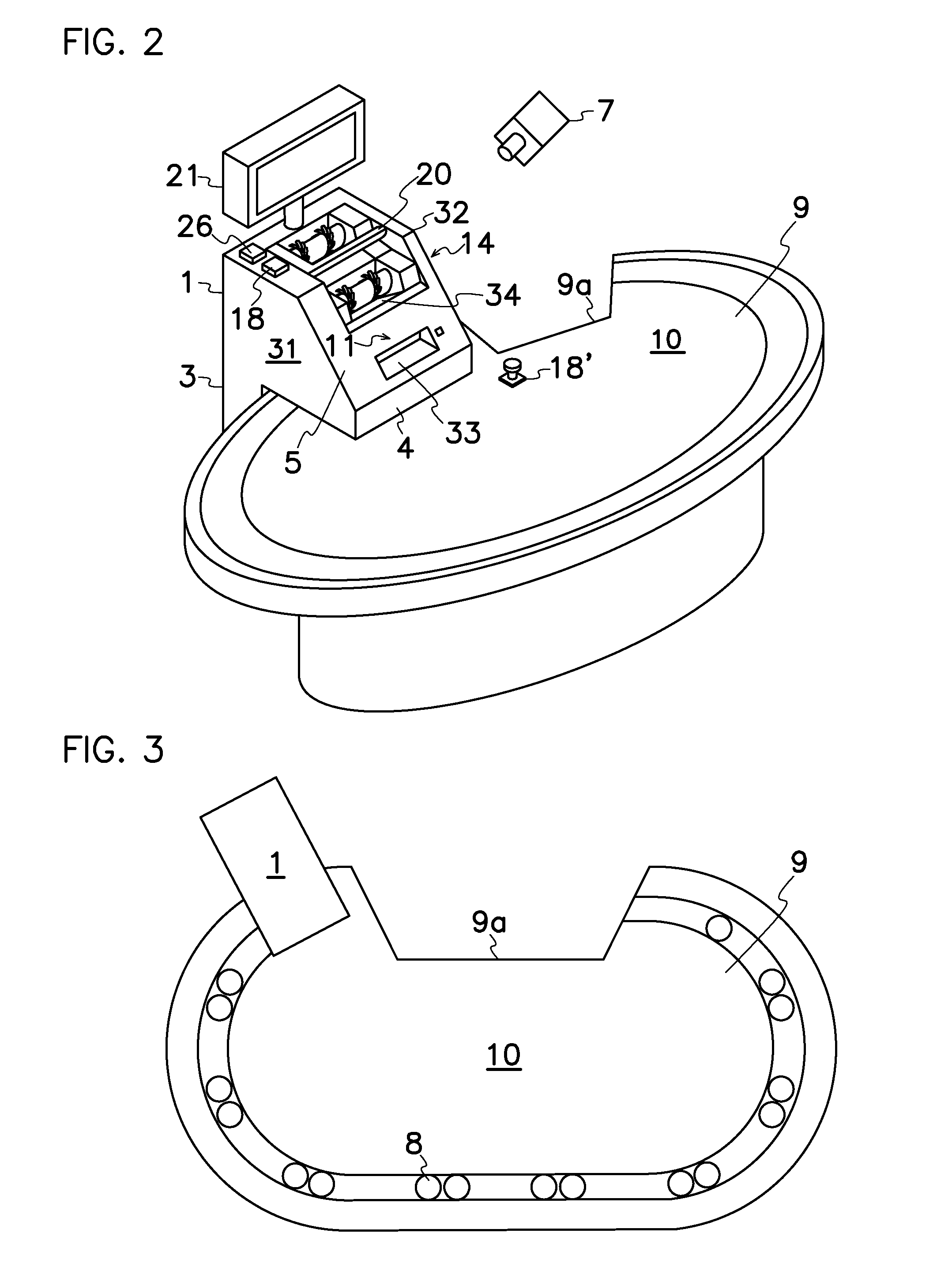 Document handler for table games