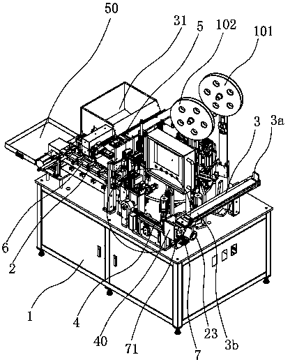 A power type cylindrical battery automatic casing machine