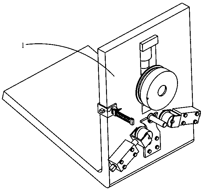 A ring rolling machine auxiliary position measuring machine