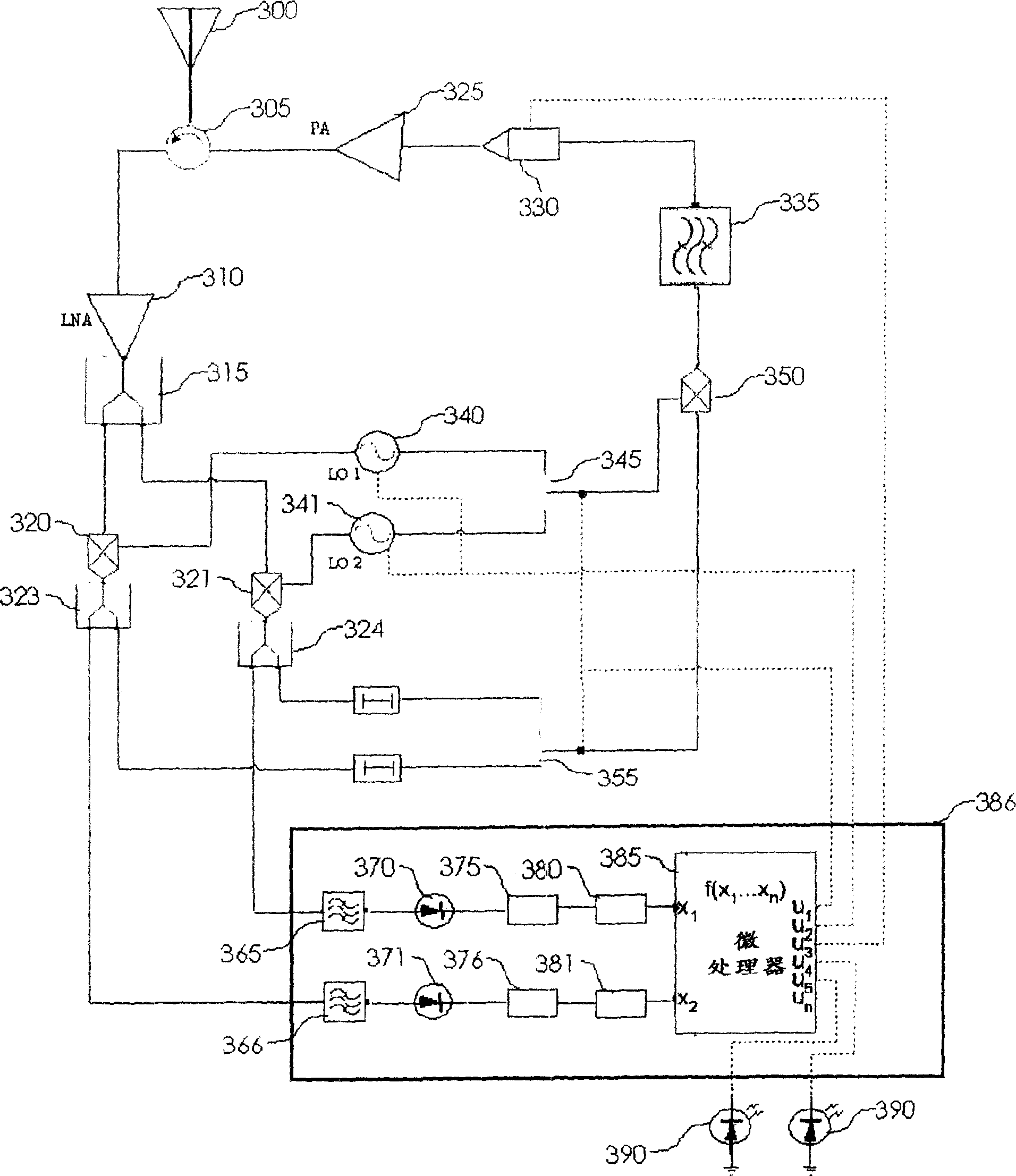 Wireless local area network repeater with in-band control channel