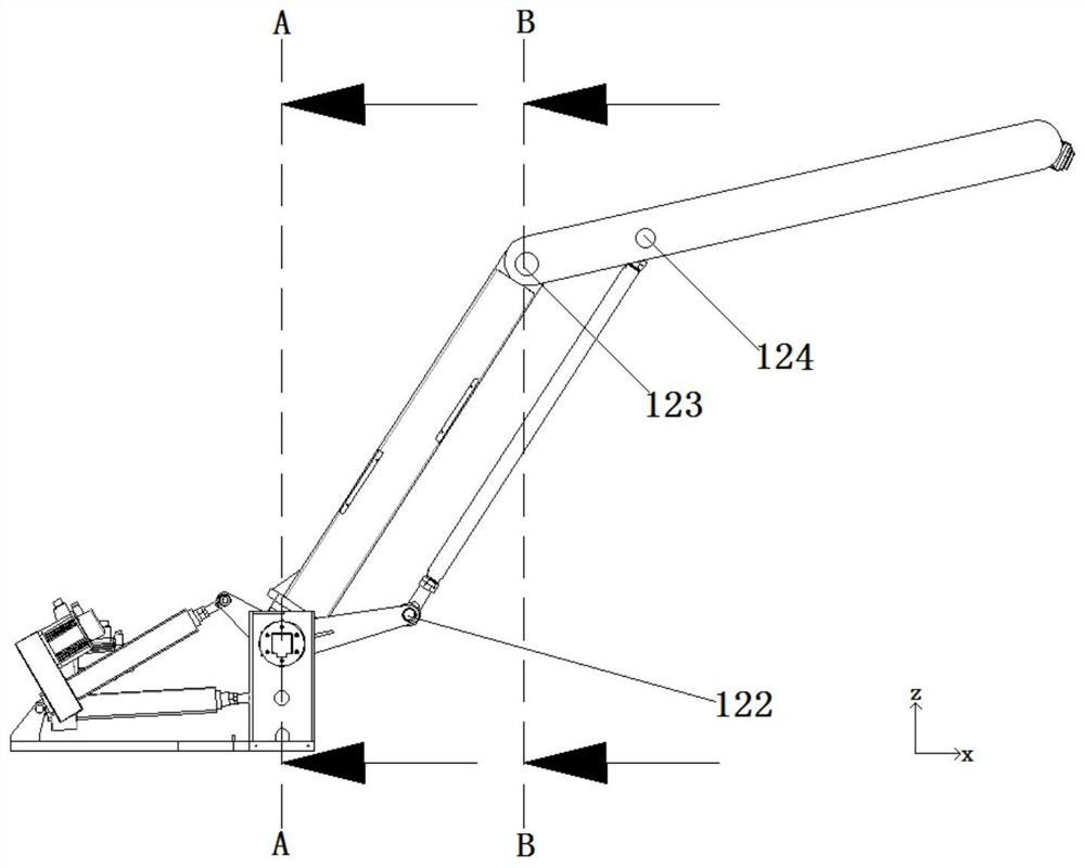 A multi-axis mechanical arm and robot