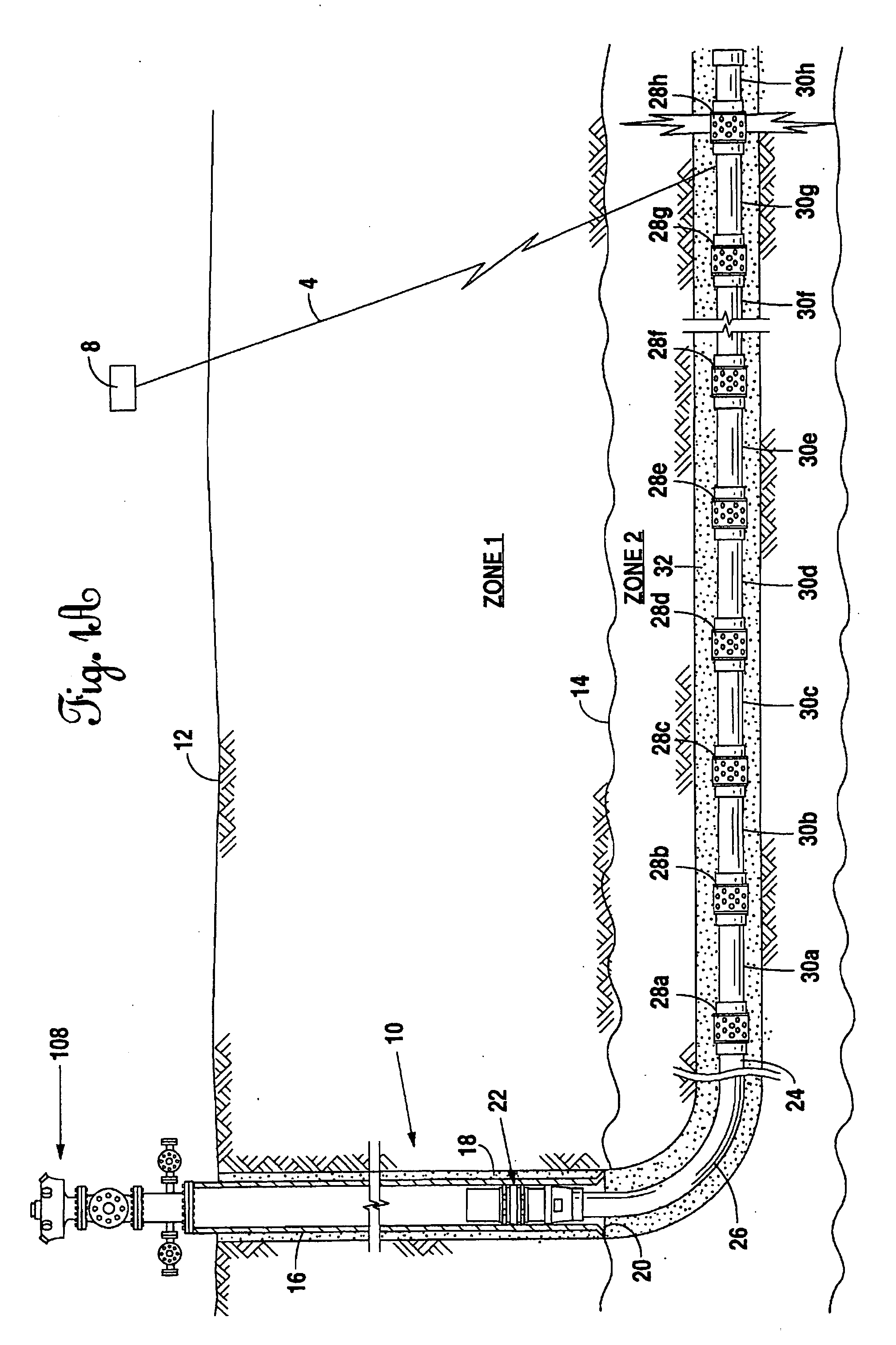 Remotely operated selective fracing system