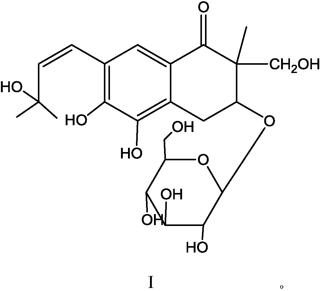 Compound in sabia parviflora and preparation method and application thereof