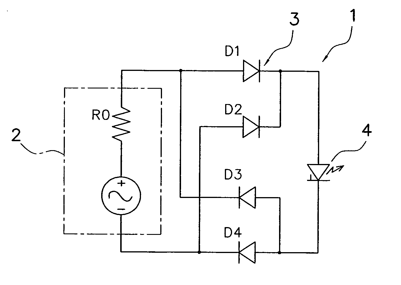 Bicycle lighting device