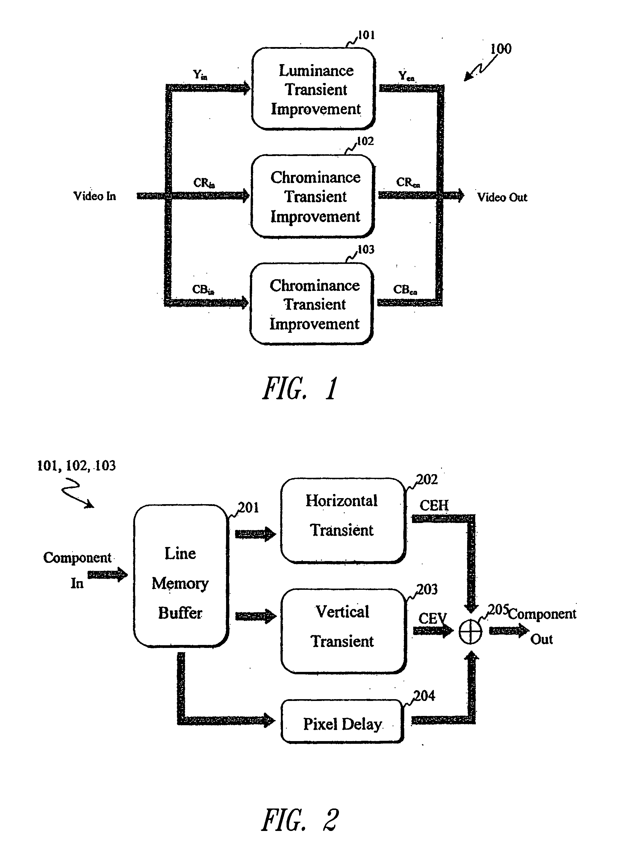 Edge enhancement process and system