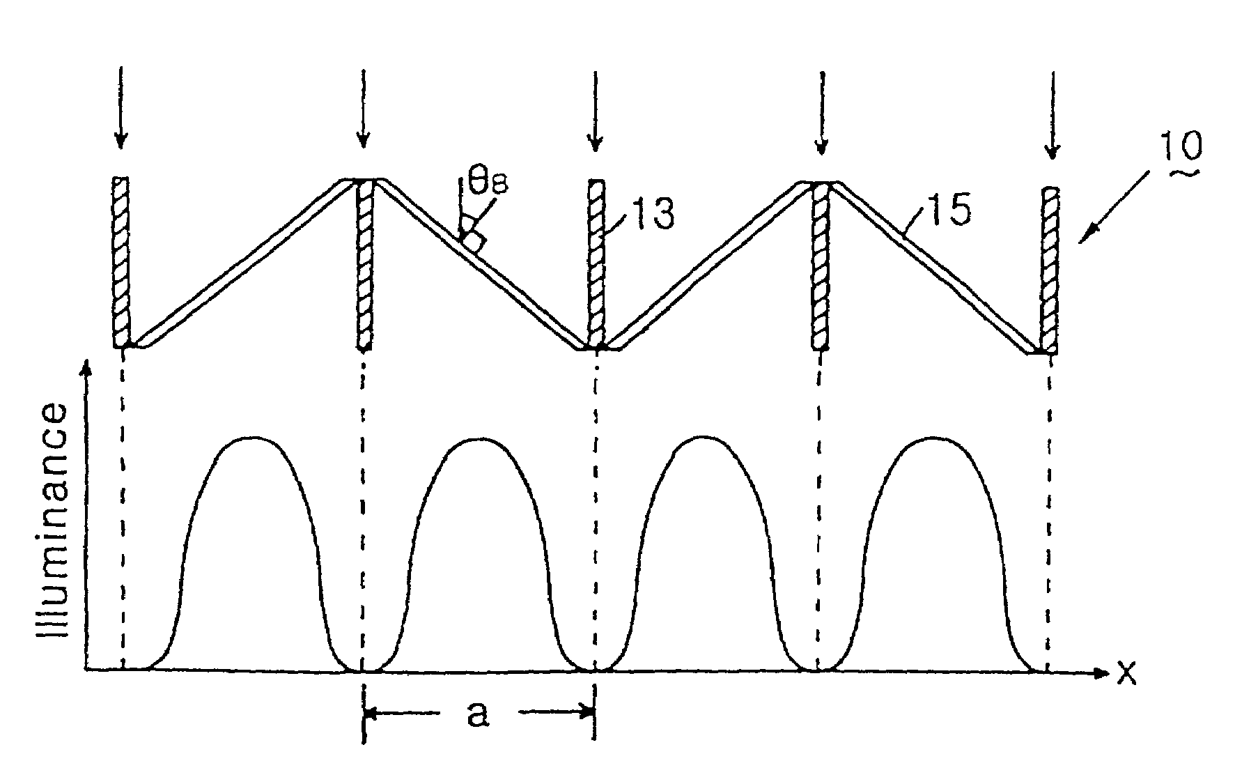 Large scale polarizer and polarizer system employing it