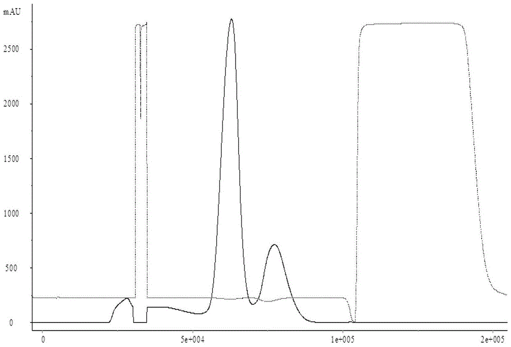 Method for removing residual dna in Japanese encephalitis vaccine products by anion exchange chromatography