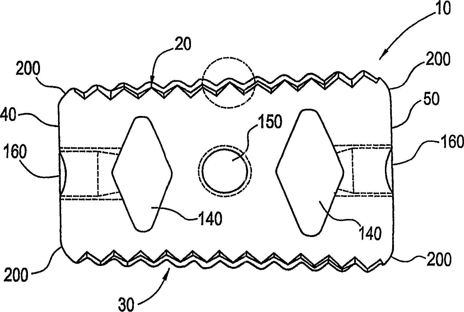 Spinal fusion implant