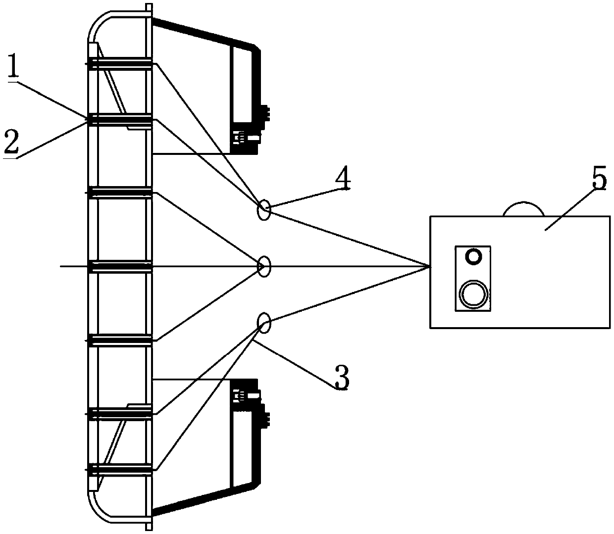 Novel laser rock breaking mode TBM