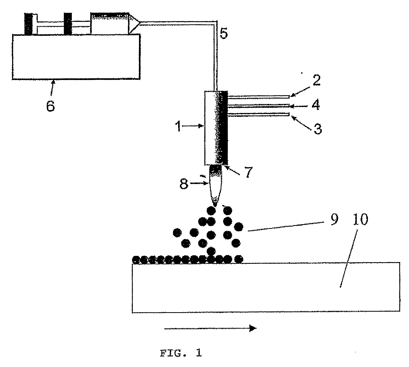 Hydrophobic glass surface