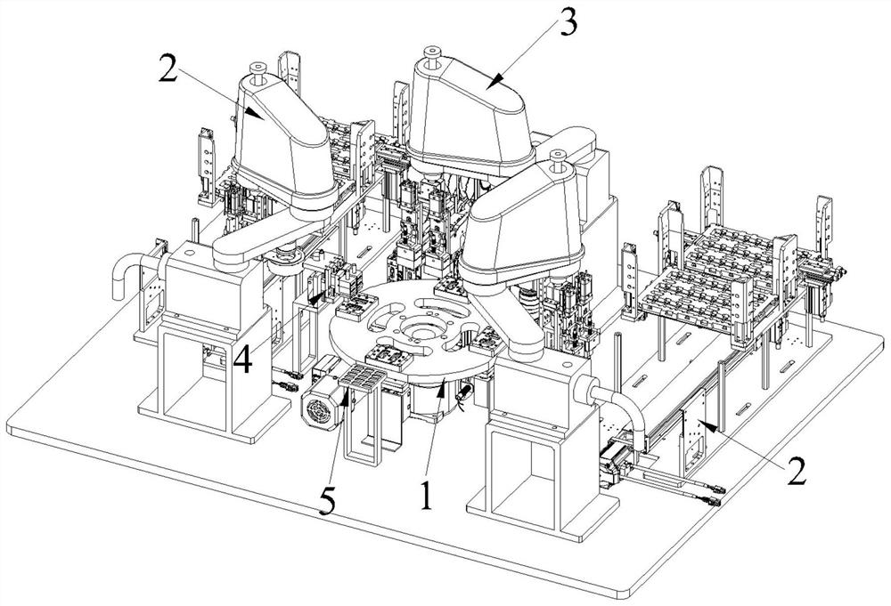 Workpiece feeding, attaching and pressure maintaining device