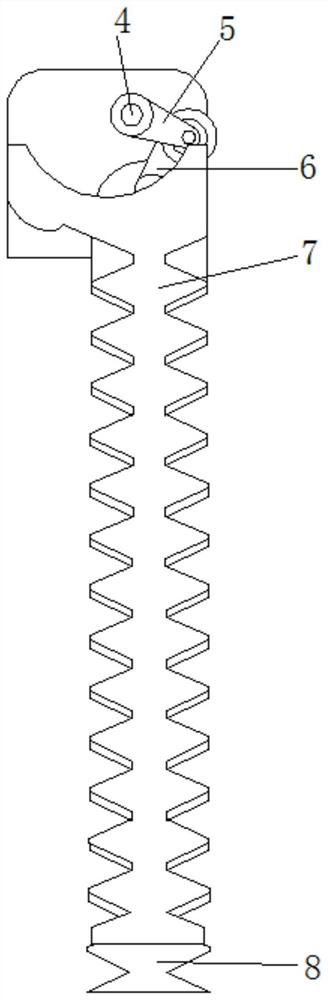 Folium artemisiae argyi cutting separating pretreatment device based on mechanical transmission