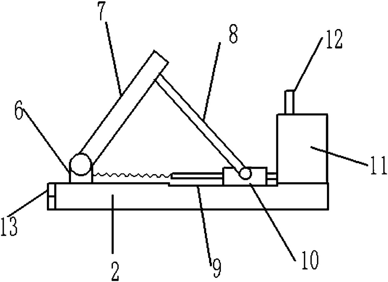 Computer host box capable of dissipating heat and reducing temperature and adjusting seat for computer screen