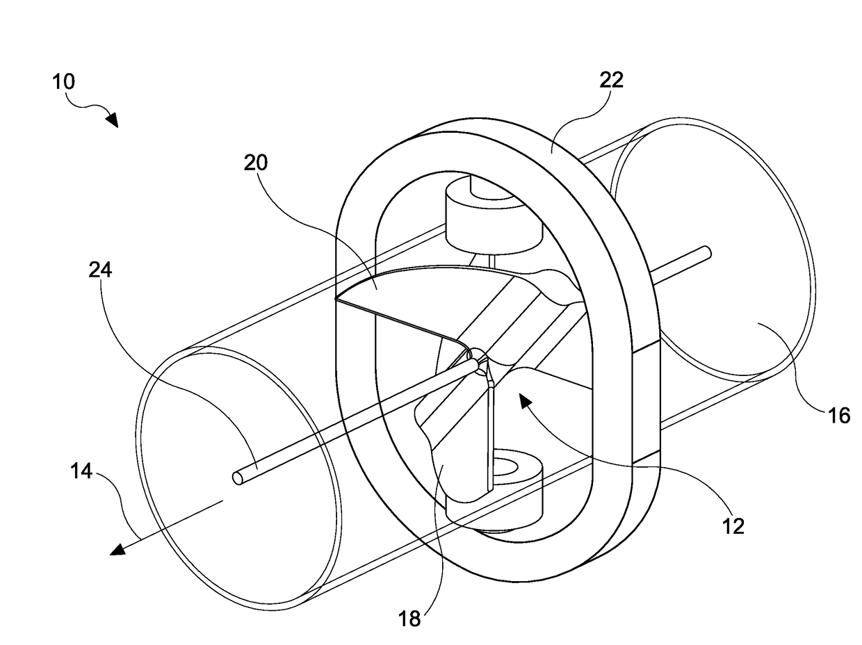 Inline power generator