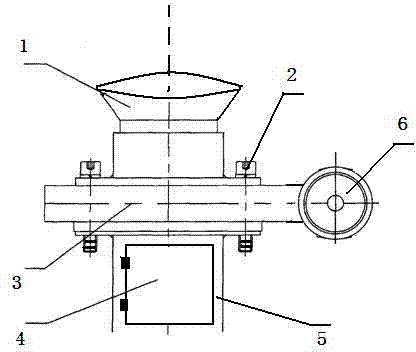 Smooth sand adding casting mechanical device