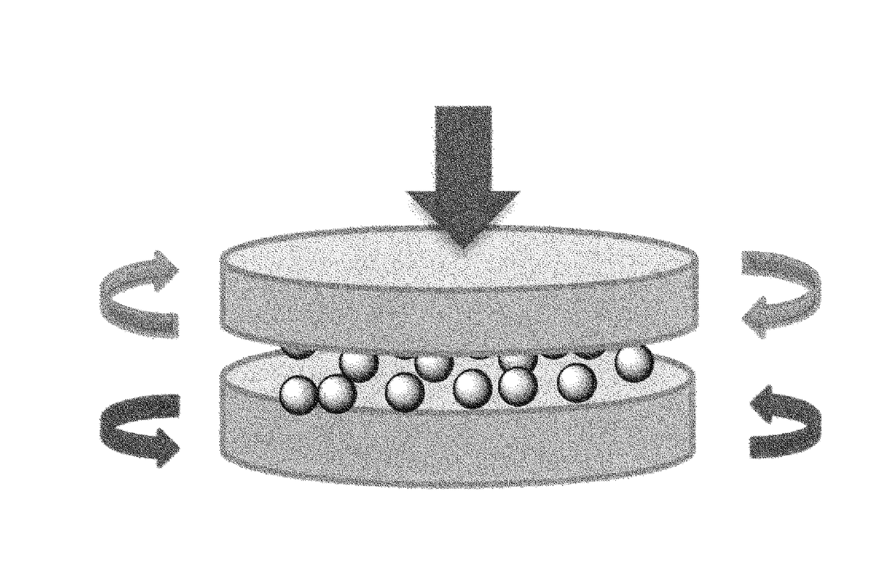 Spherical diamond and manufacturing method for same