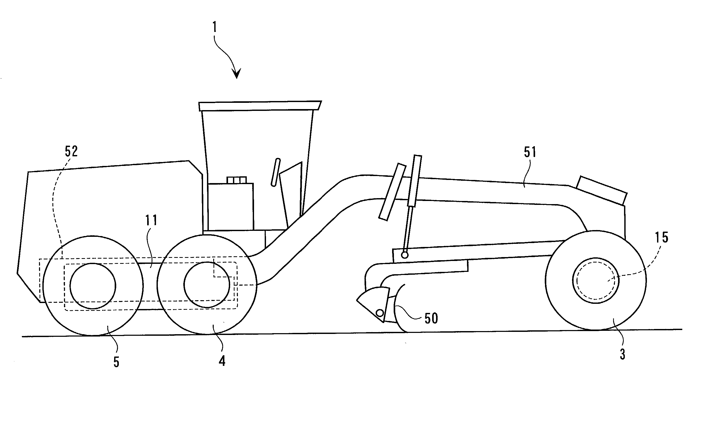 Steering-wheel revolution number correction system of all- wheel-drive vehicle