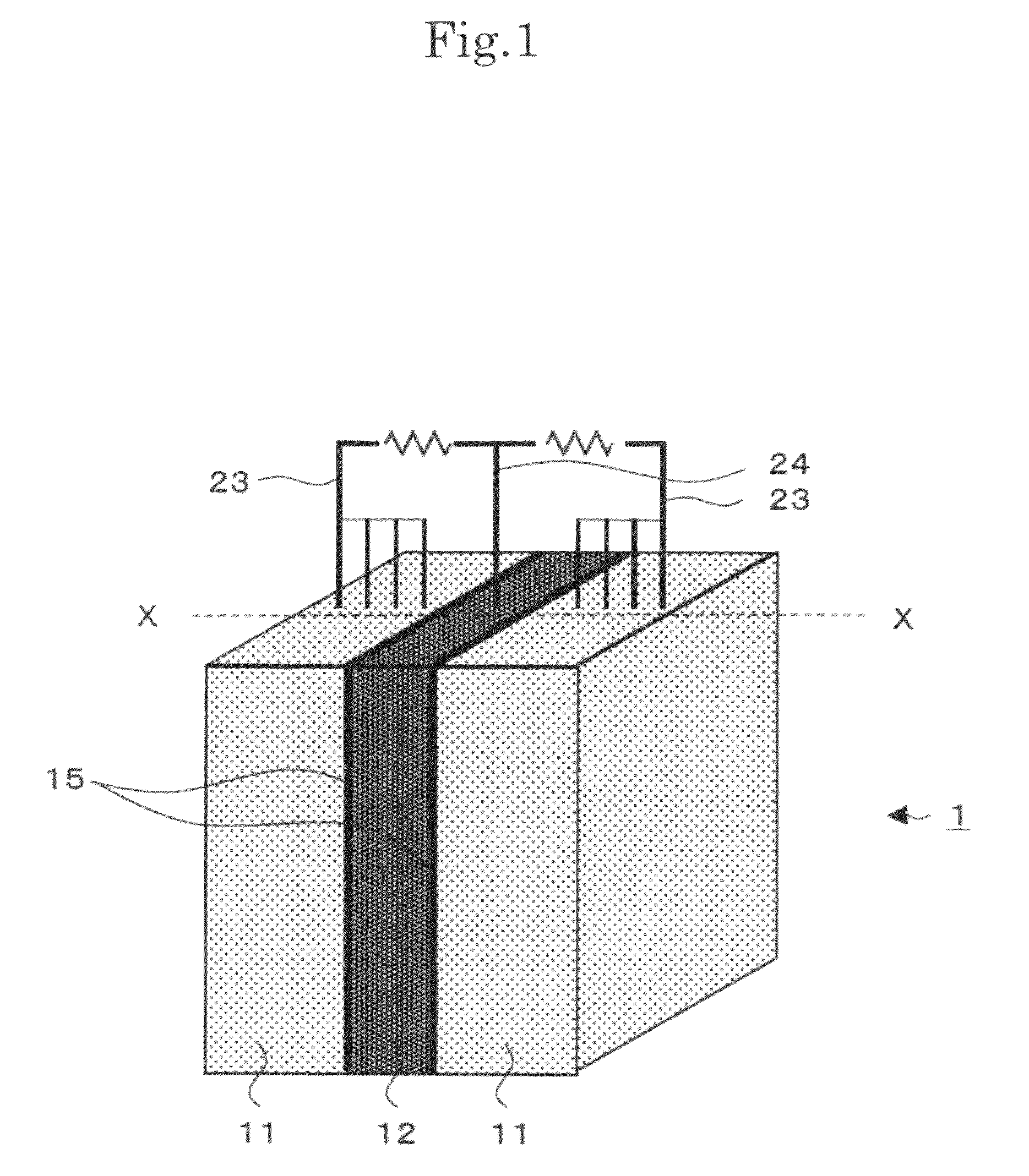 Microbial power generation device