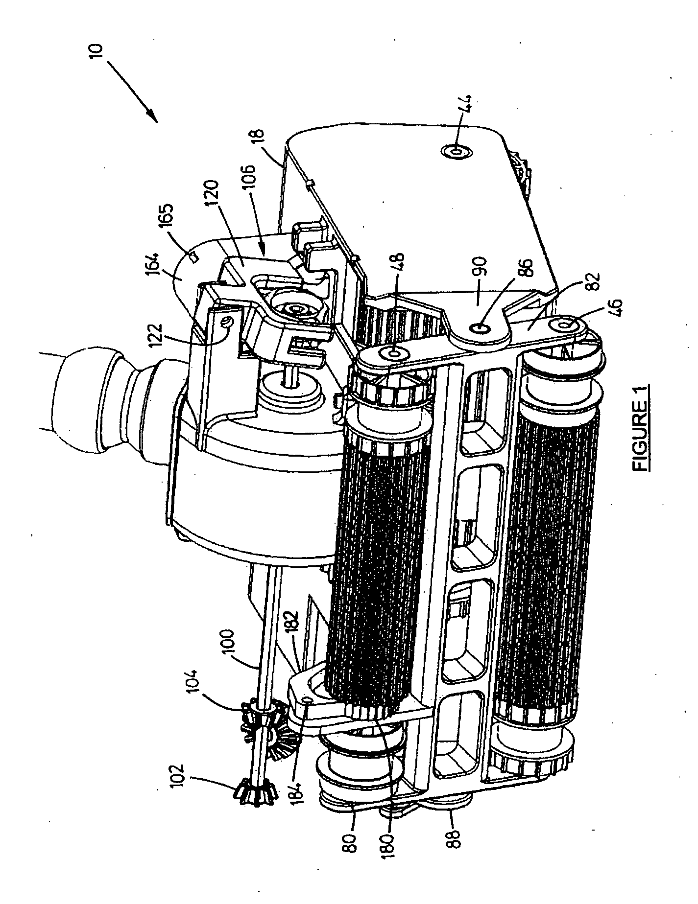 Automatic pool cleaner gear change mechanism