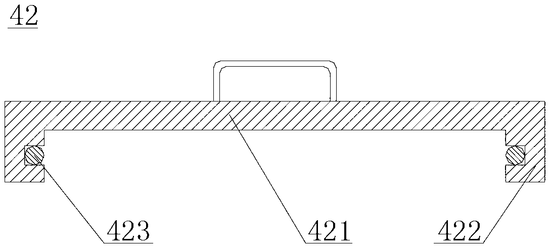 Sand control screen sand-blocking precision detecting device and detecting method