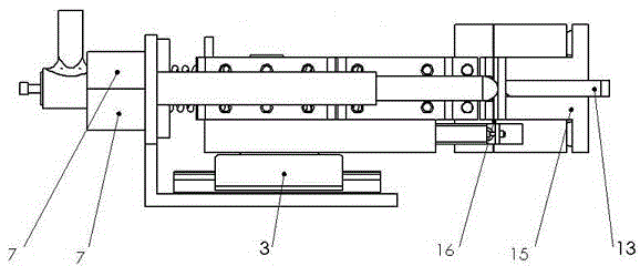 Measuring head mechanism for measuring thread comprehensive action boundaries based on envelope contour