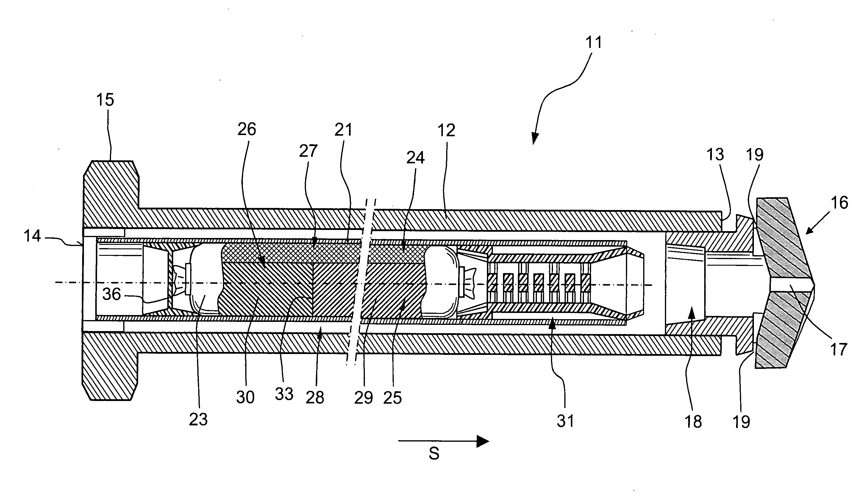 Self-drilling fastening element