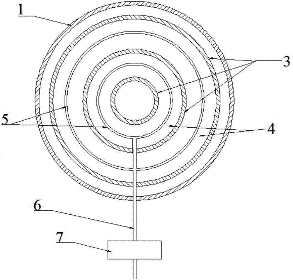 Sediment discharge system with sediment aggregation function