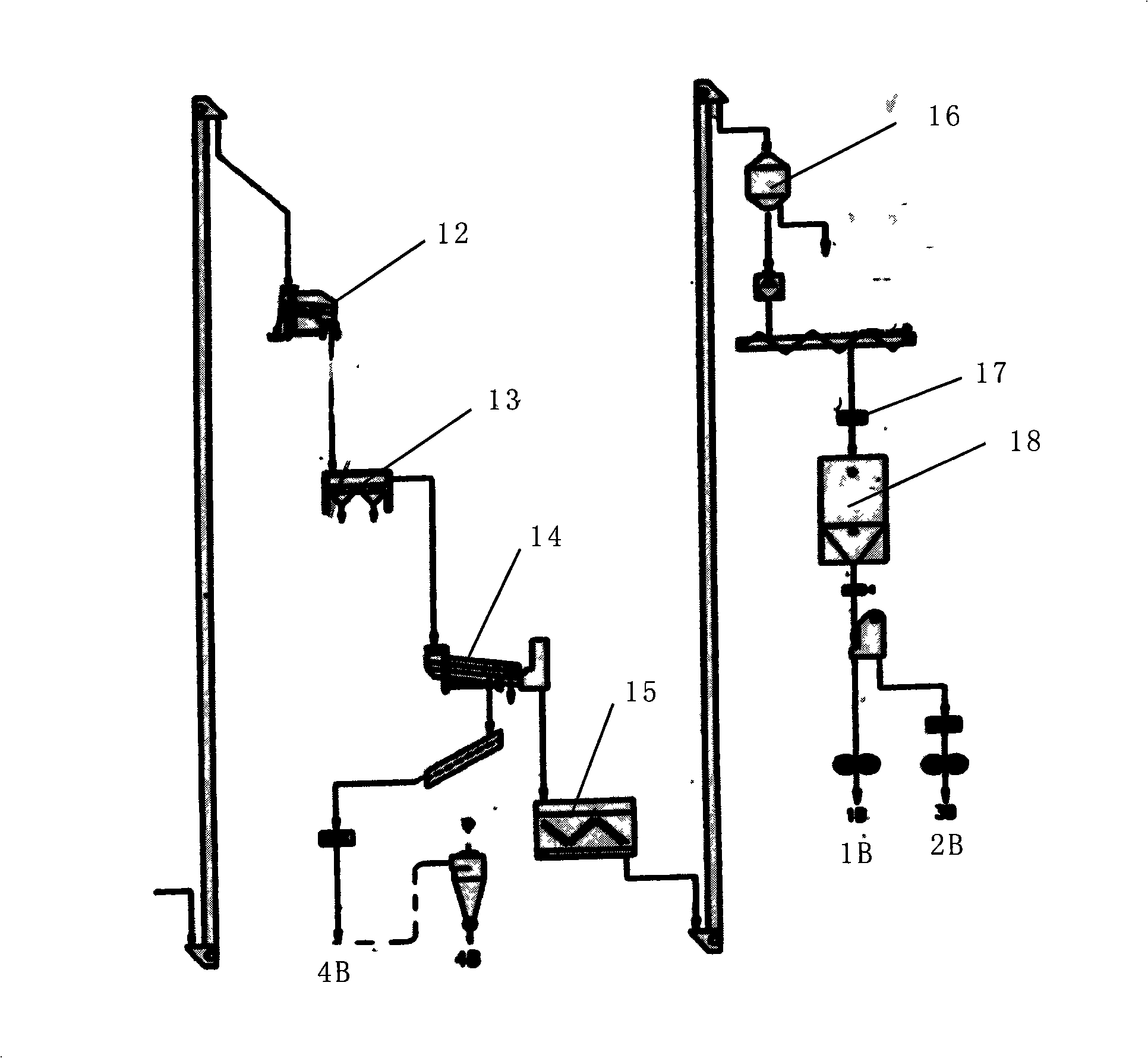 Wheat cleaning and classifying process for flour milling of stone grinder