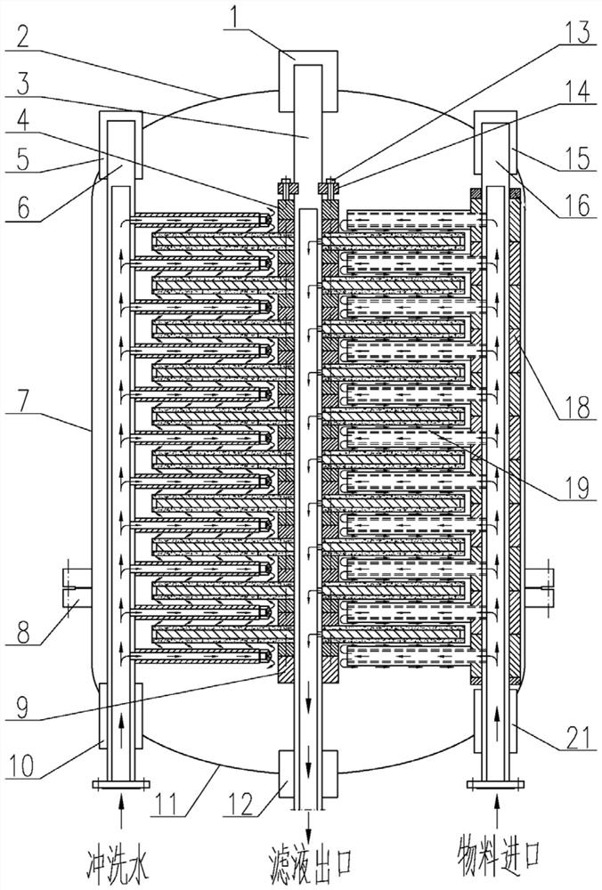 Filter device and filtering method