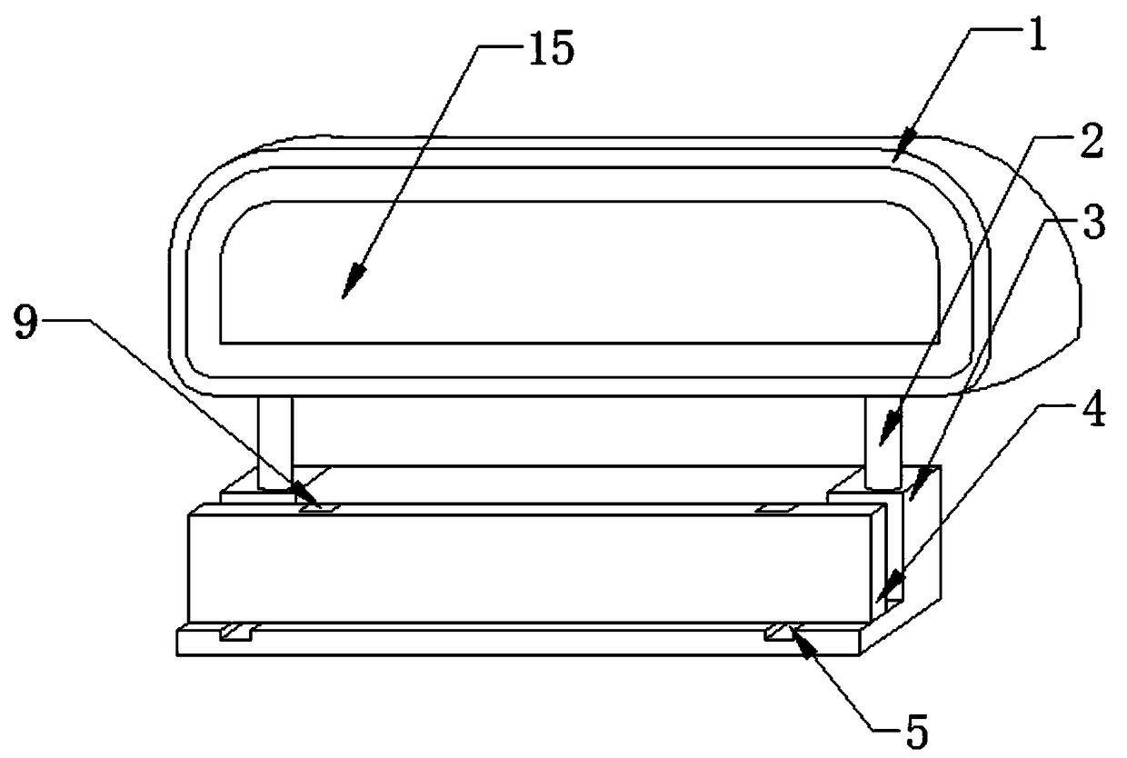 Automobile data recorder with mobile phone placing function