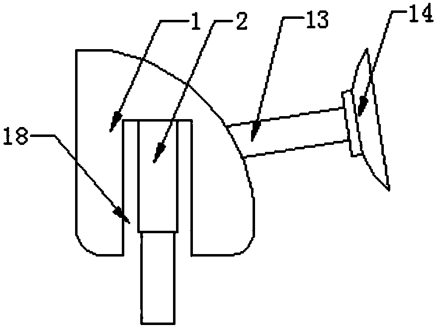 Automobile data recorder with mobile phone placing function