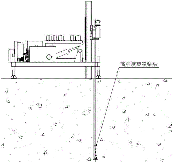 High-performance rotary jet drill