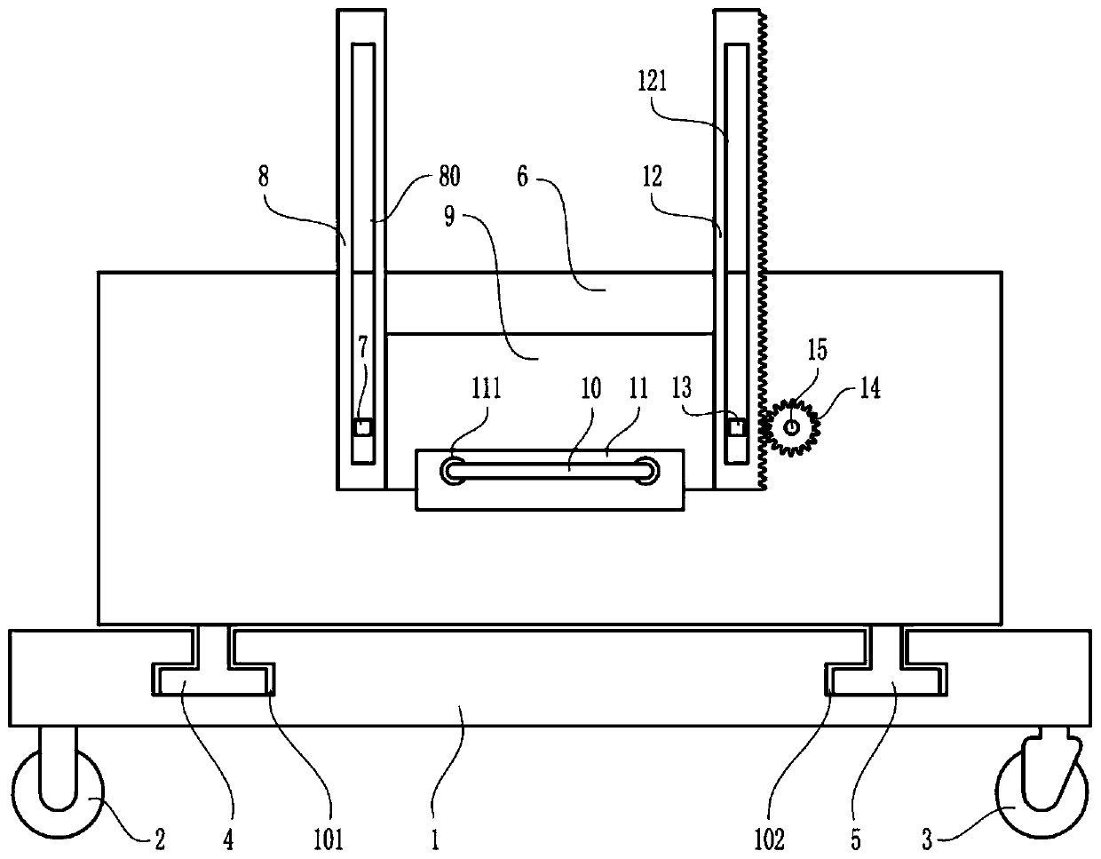 A handling device for water conservancy pipelines