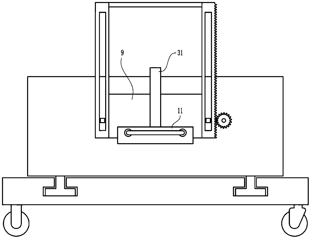 A handling device for water conservancy pipelines