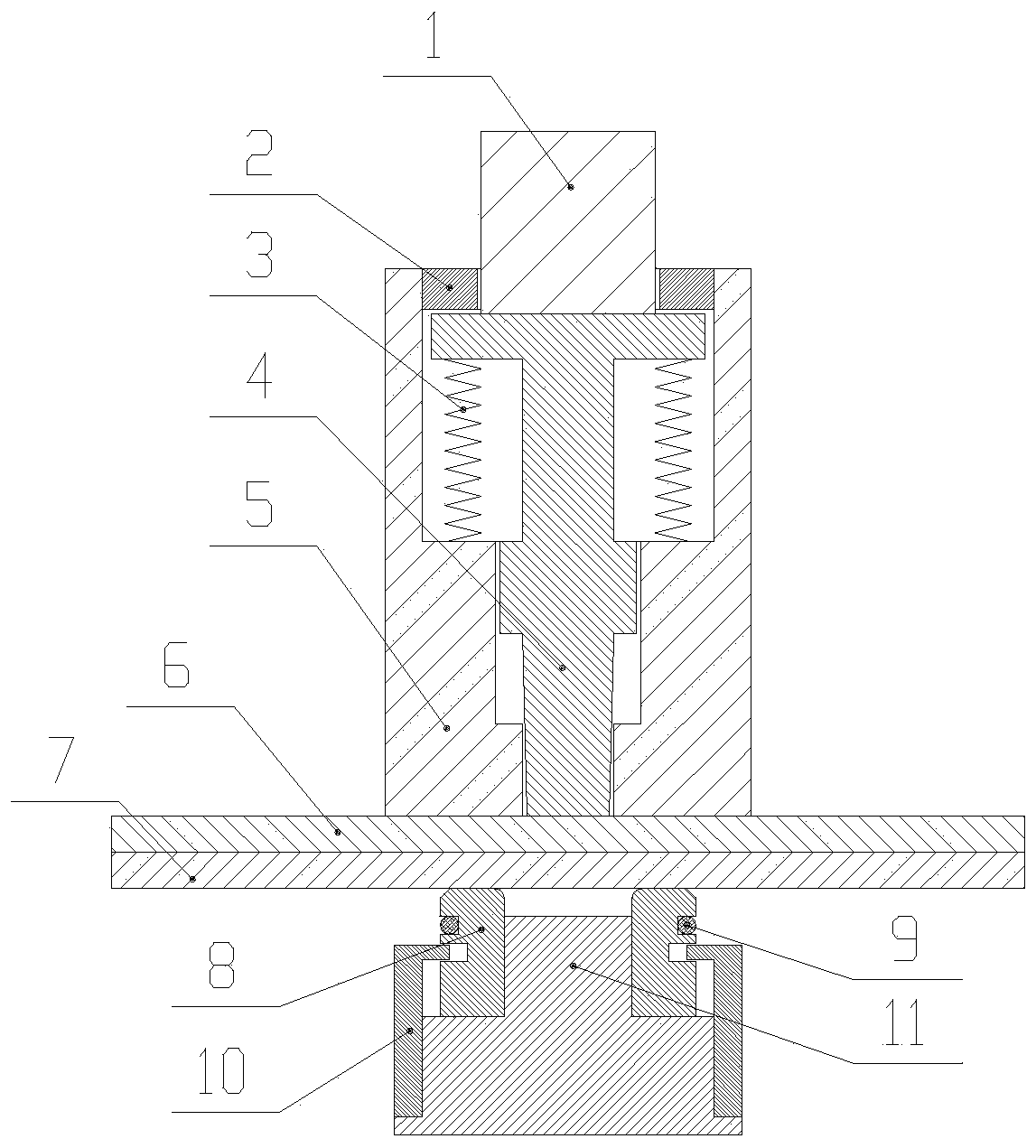 A slider-type die frictionless riveting connection method for lightweight plates