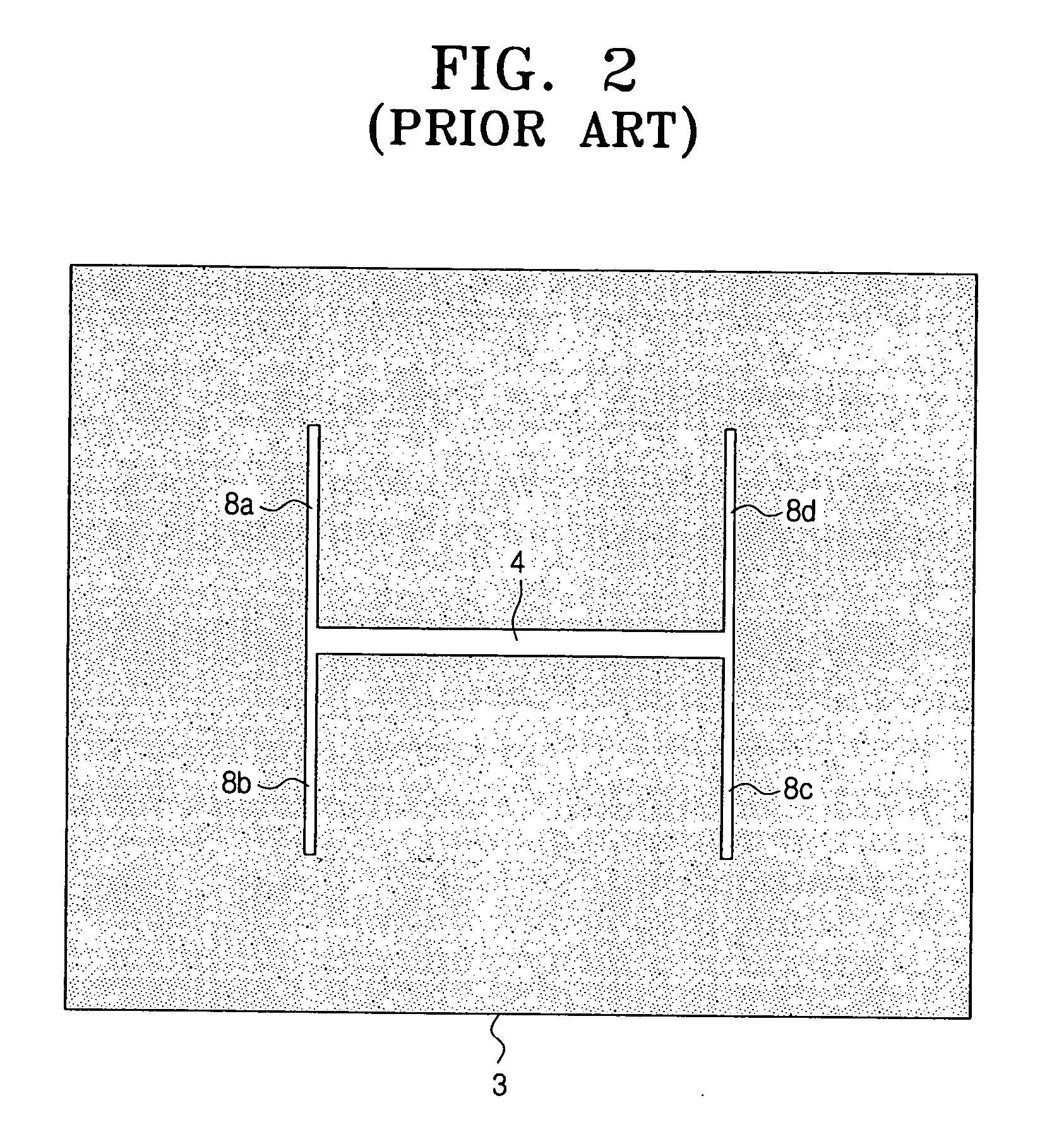 Small planar antenna with enhanced bandwidth and small strip radiator