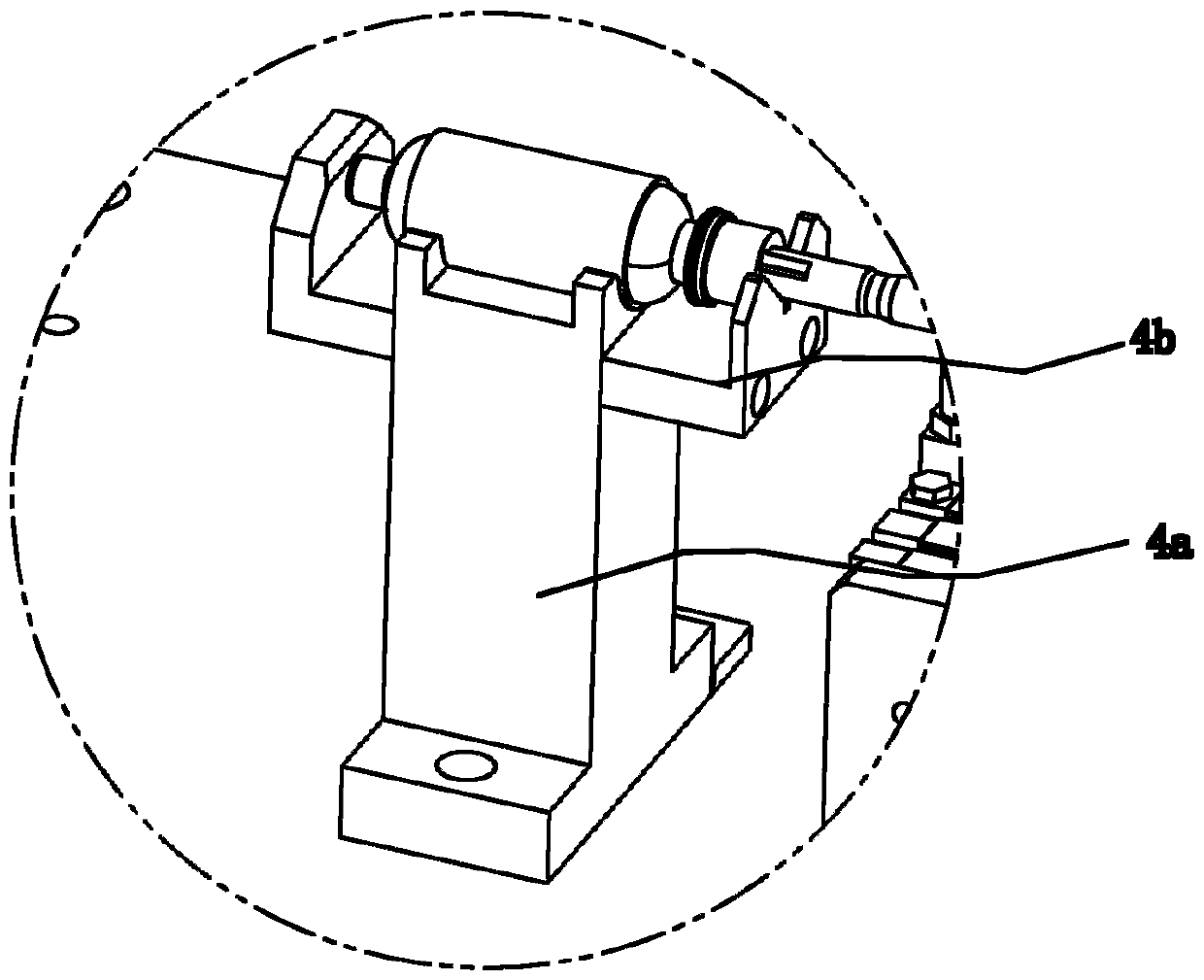 Bearing transshipment mechanism of motor rotor assembly machine