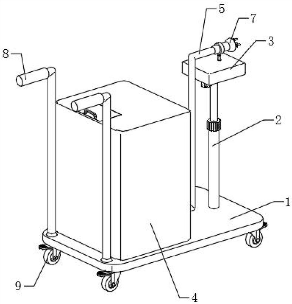 Rapid cultivation and breeding device for big-leaf tea