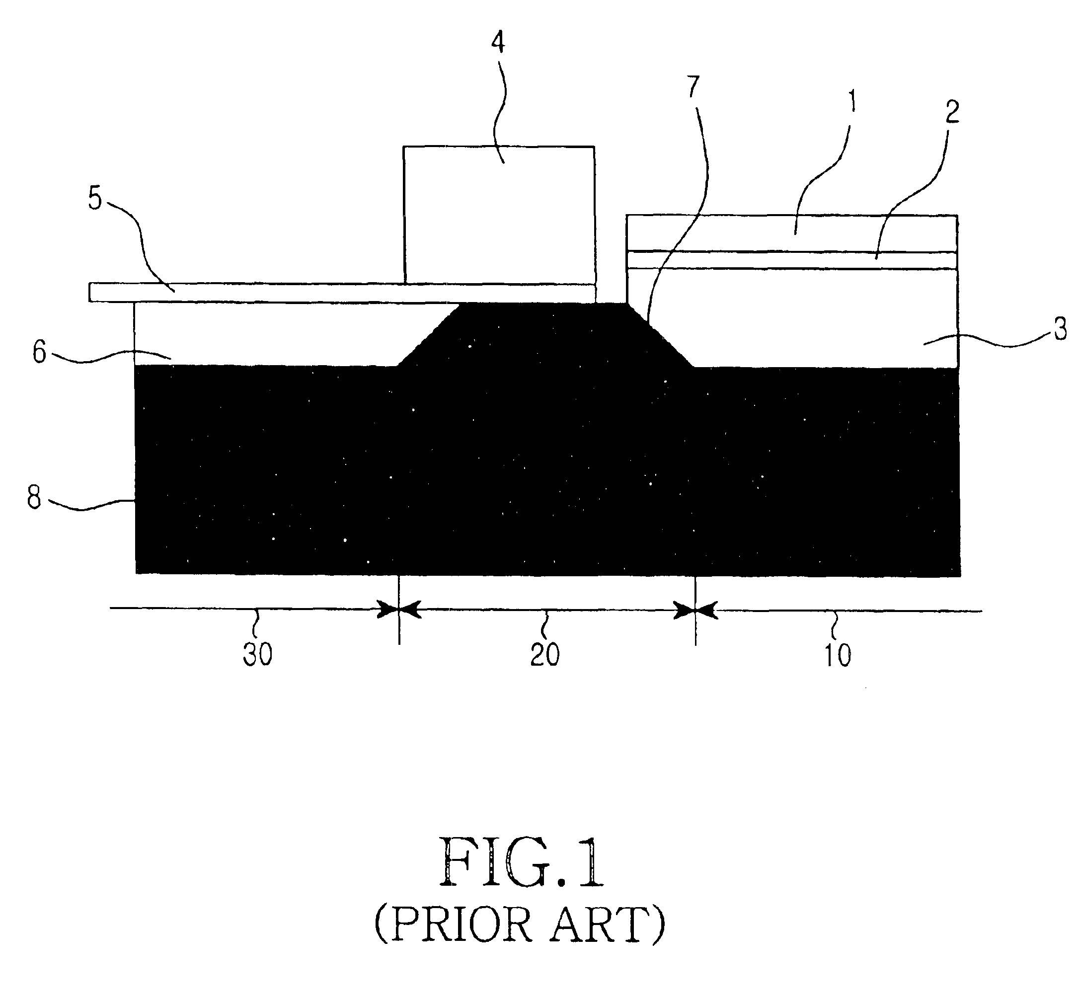 Optical apparatus using vertical light receiving element