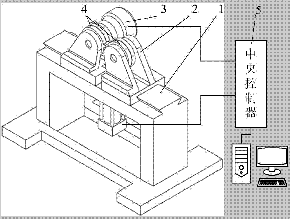 Gear engagement fatigue testing device and method