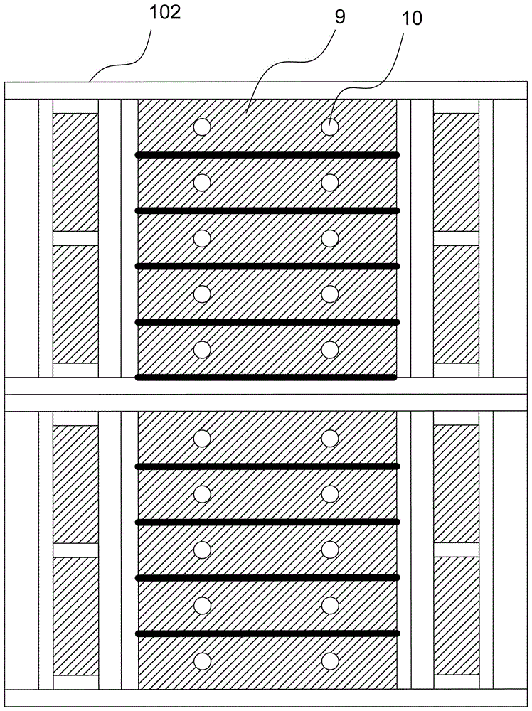 Multifunctional movable retaining wall test device