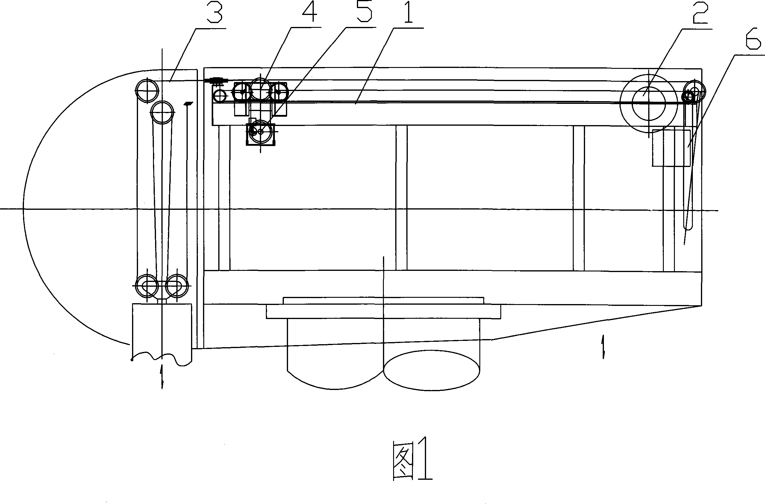 Crane used for maintenance of large-scale wind power equipment