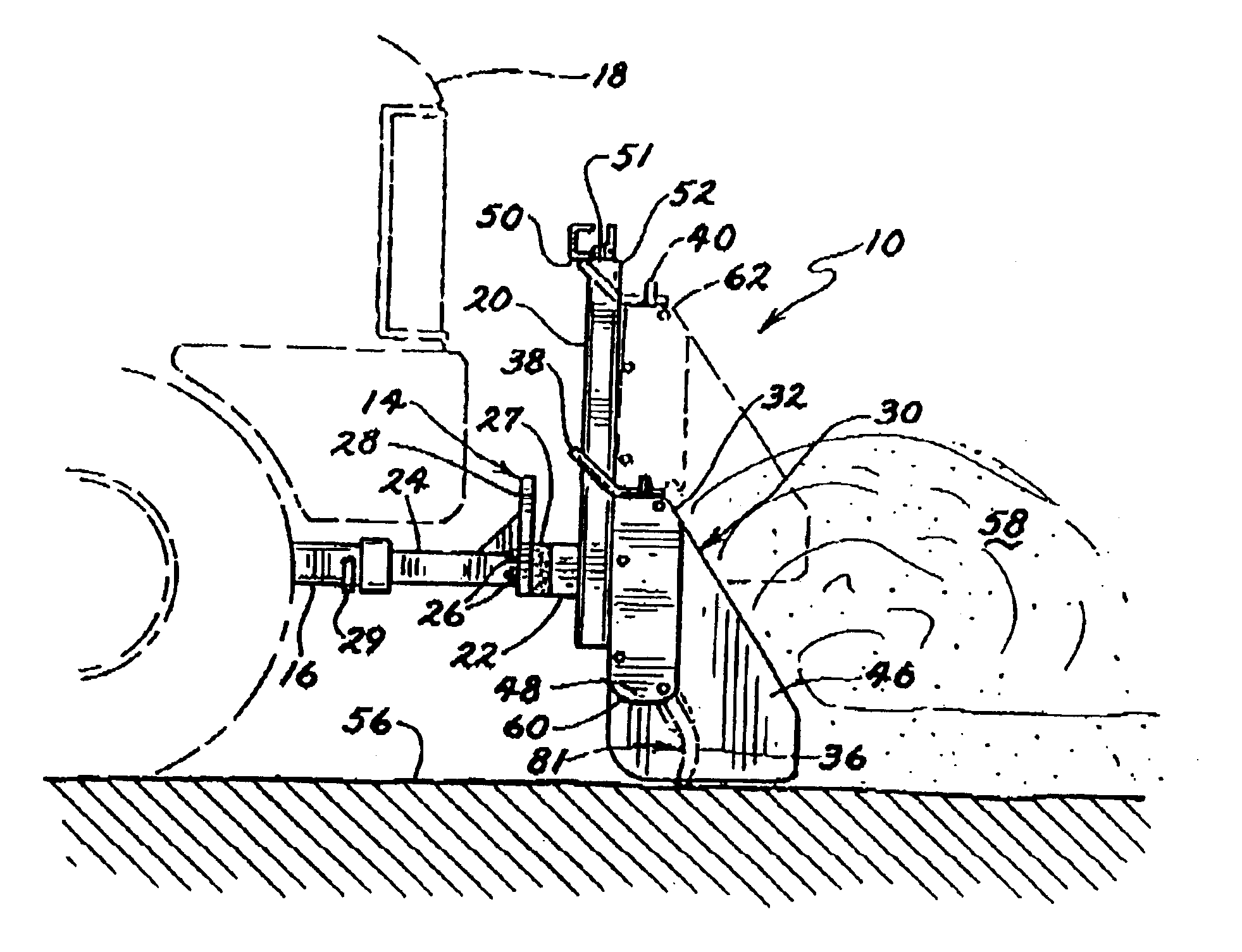 Snow plow having internally reinforced mold board