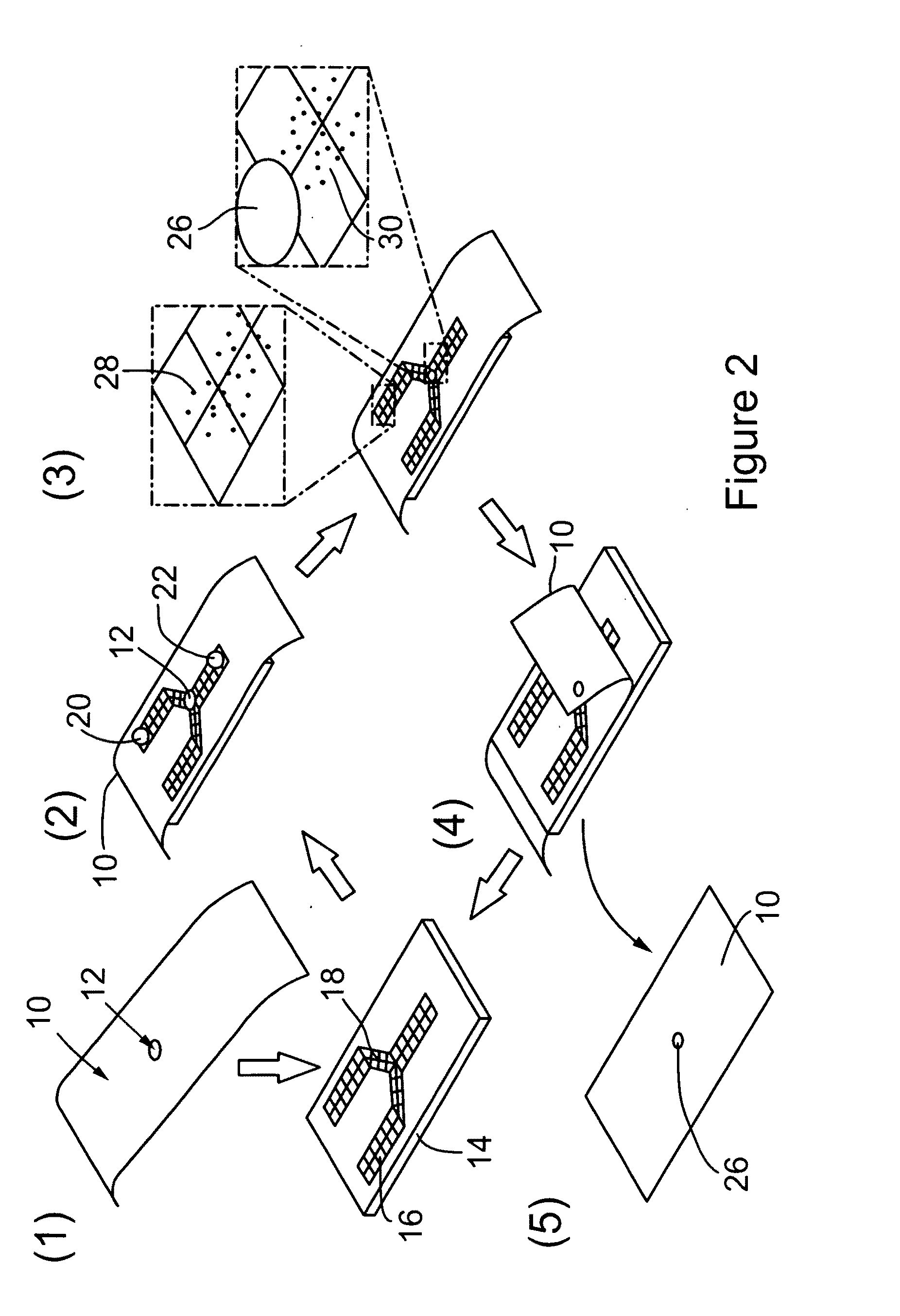 Exchangeable sheets pre-loaded with reagent depots for digital microfluidics