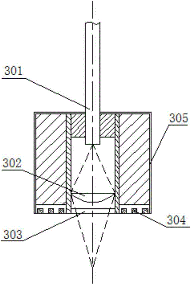 Fruit sugar degree detector based on optical sound technique