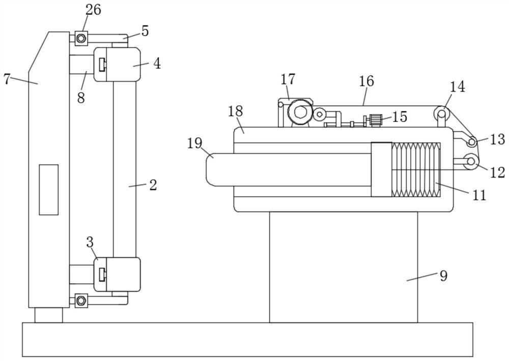 Sponge city road protection structure based detection equipment